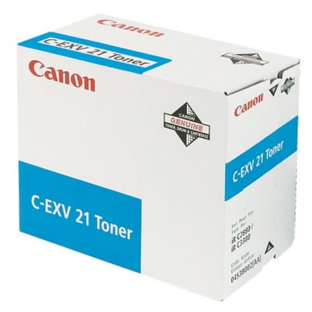 Canon C-EXV 21 original tonerpatron cyan - 14000 sider